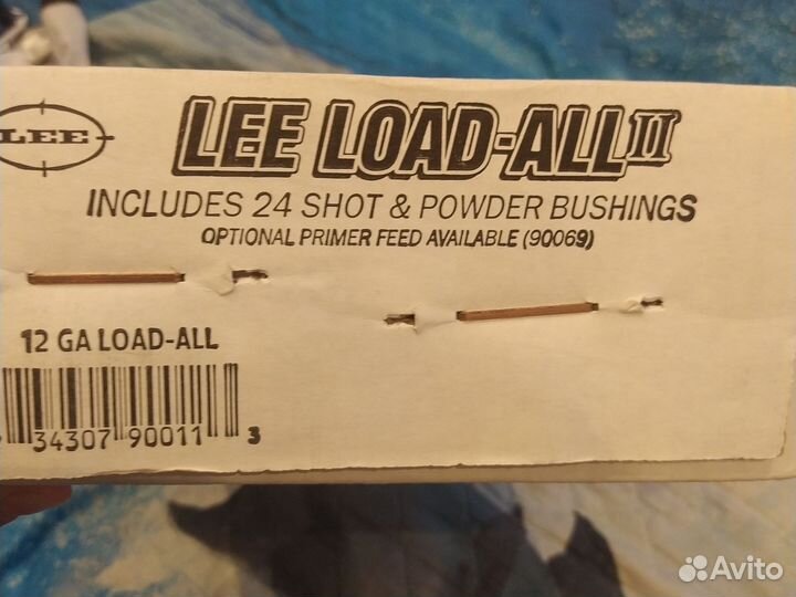 Пресс для снаряжения патронов lee load-all 2