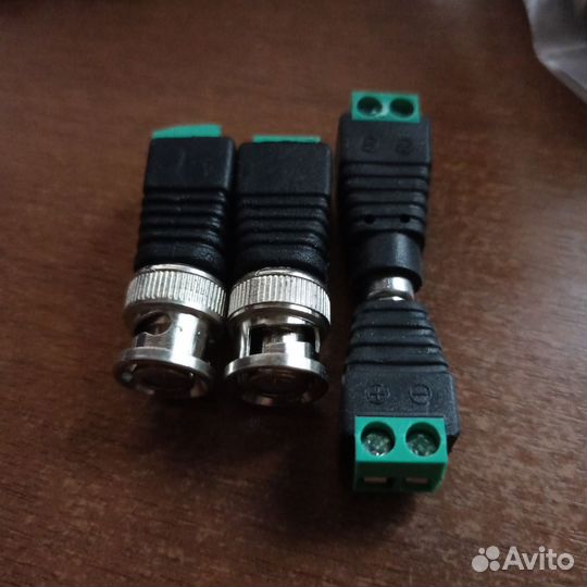 Коннекторы для камер видеонаблюдения