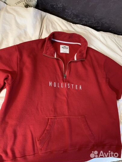 1/4 zip Hollister XL