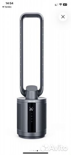 Вентилятор- очиститель безлопастной