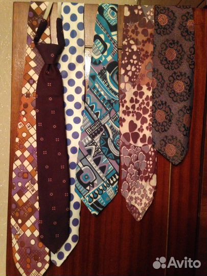 Галстуки Винтаж СССР 60 годов