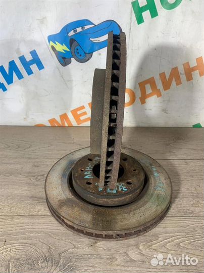 Диск тормозной передний вентилируемый Mitsubishi