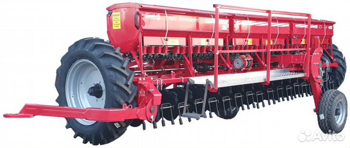 Транспортное устройство сеялки сз-5,4