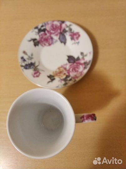 Чашка с блюдцем