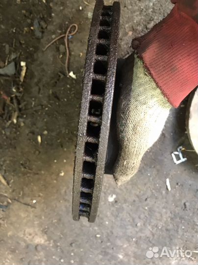 Передние тормозные диски mitsubishi galant 8