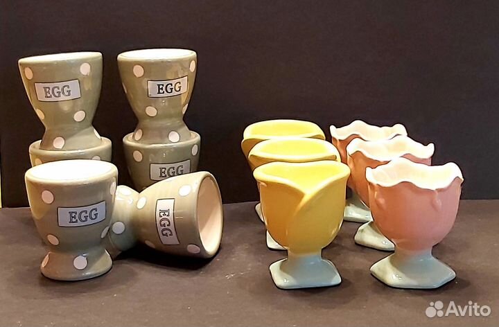 Пашотницы керамические /подставки под яйца