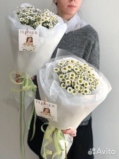 Букет из ромашек Сантини