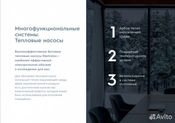 Кондиционер тепловой насос для обогрева зимой