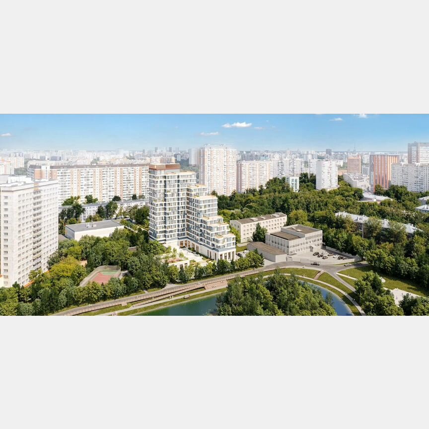 2-к. квартира, 71,8 м², 9/16 эт.