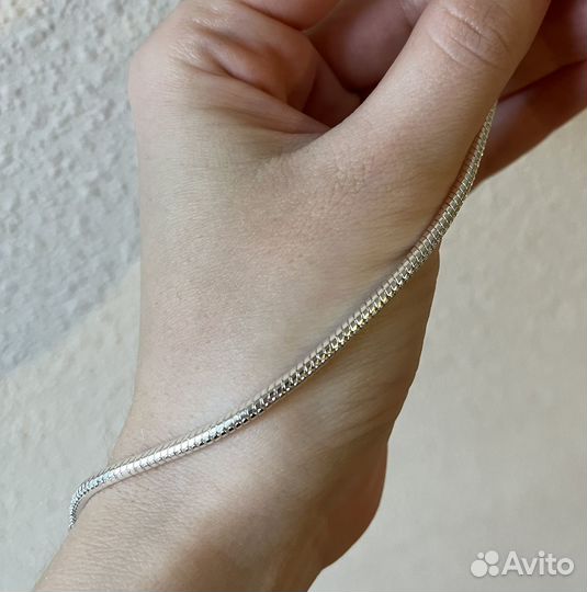 Браслет пандора 18 см стерлинговое серебро