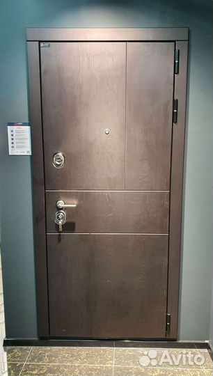 Дверь входная Шоколад шумо-изоляционная