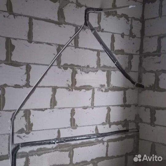 Закладка трассы и монтаж кондиционеров