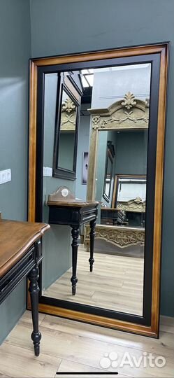 Зеркало напольное в раме