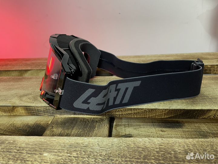 Очки Leatt Velocity 5.5 Black/Light Grey