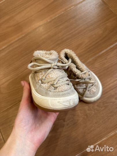 Ботинки утепленные детские