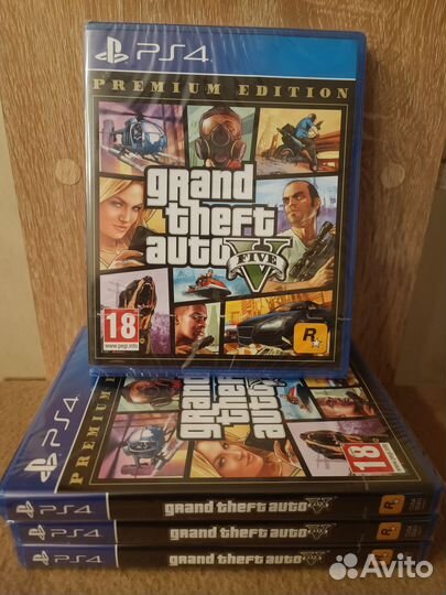 Grand Theft Auto V PS5 диск