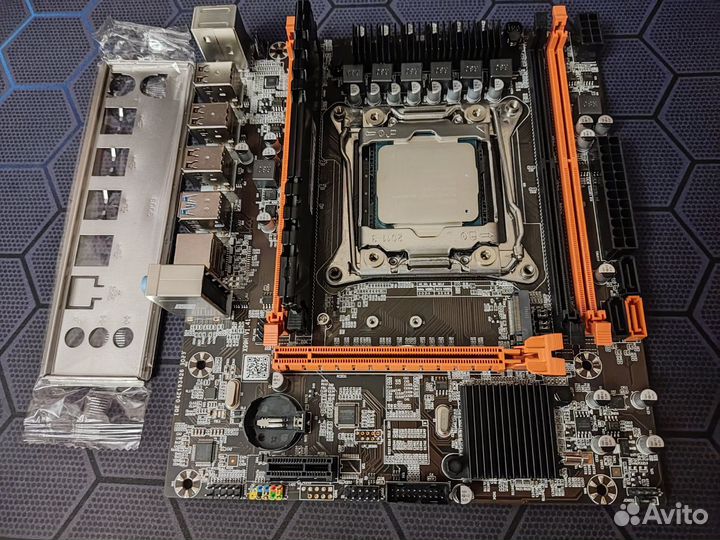 Комплект Мать X99+проц 2670V3 (12 ядер) +DDR4 16Gb