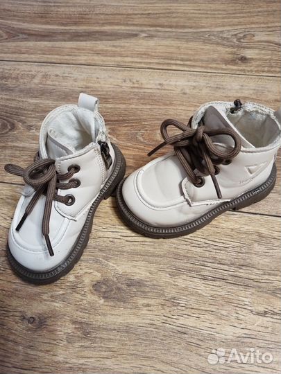 Ботинки демисезонные для девочки 21 размер