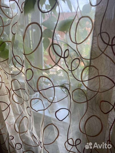 Шторы тюль бу