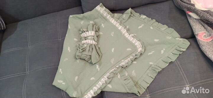 Конверт - одеяло на выписку муслиновый