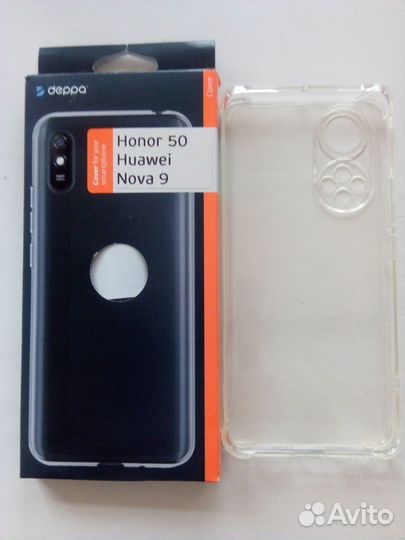 Чехол-бампер, оригинал, на honor-50