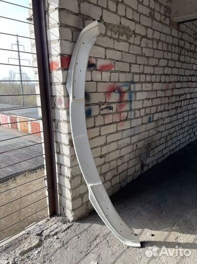 Губа на бампер bmw e90