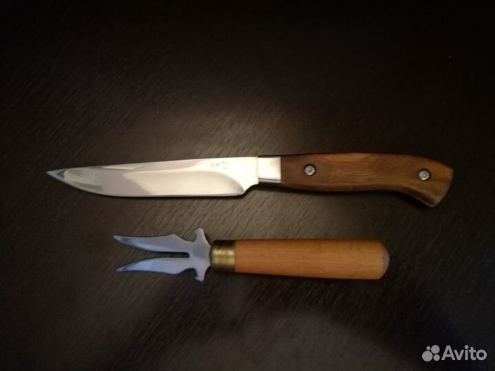 Шампурный набор кизляр № 3, AUS-8, орех