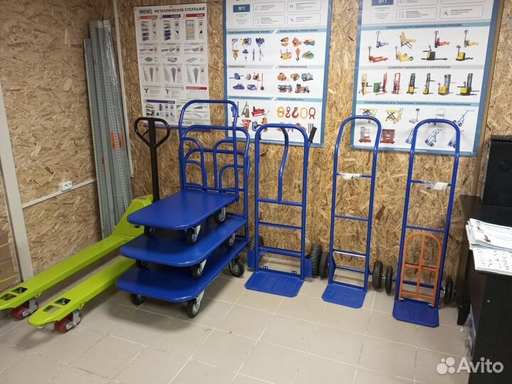 Тележки платформенные и двухколесные для грузов