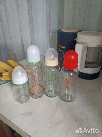 Бутылочки стекло