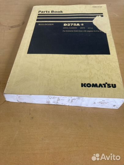 Каталог запчастей Komatsu D275A-5