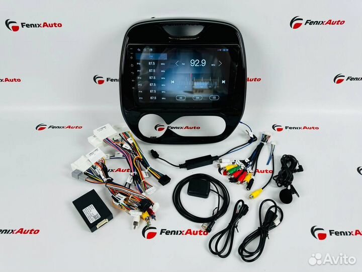 Магнитола Renault Kaptur климат Android 2-32 Гб