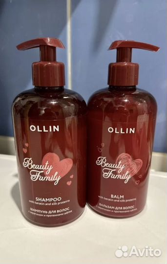Шампунь и бальзам Ollin
