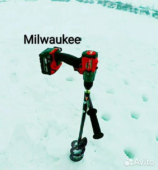 Шуруповерт для ледобура Milwaukee без удара
