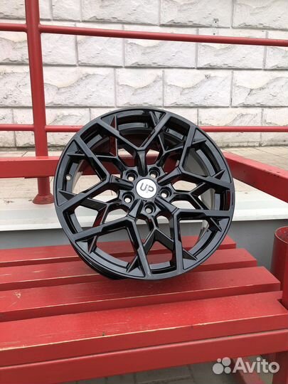 Диски Литые R17 7.5 5*108 ET50 D63.3 Black Форд