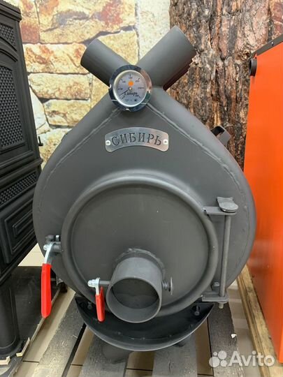 Печь воздухогрейная Сибирь бв 100-720