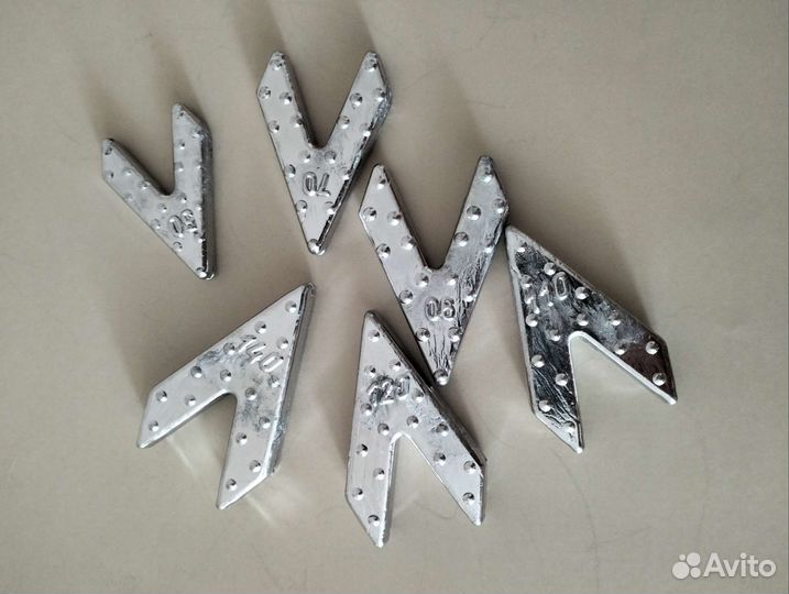 Груза для рыбалки Ласточкин хвост(набор)