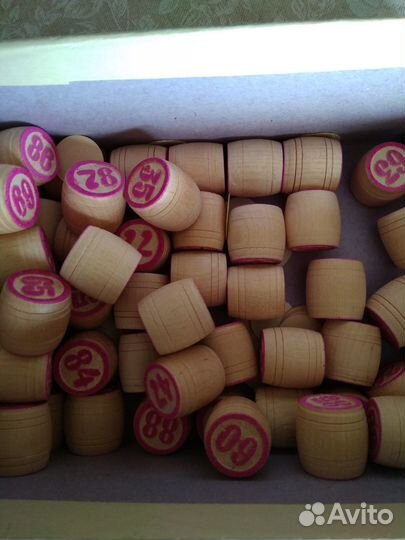 Лото с деревянными бочонками - 70-е годы СССР