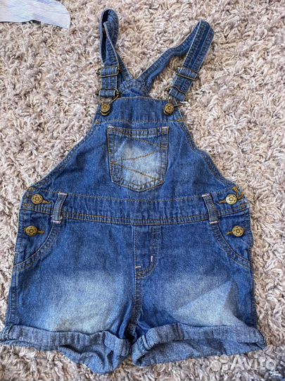 Джинсовый комбинезон и сарафан