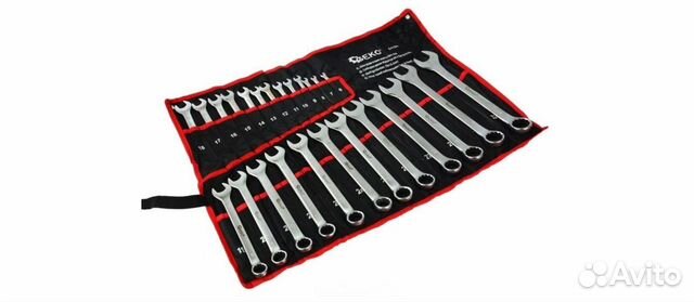 Набор ключей 6-32 мм 25шт