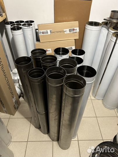 Трубы для дымохода 100,115,120