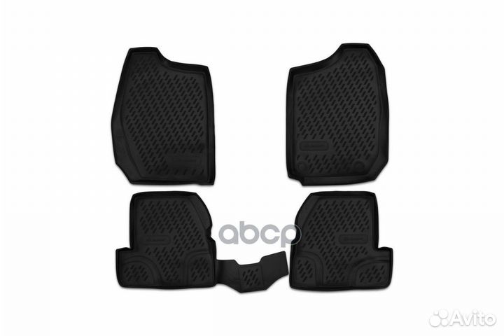 Коврики в салон полиуретан carszk00013 element
