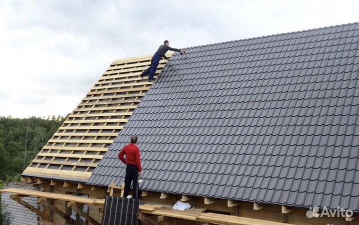 Замена кровли, ремонт кровли, кровля под ключ