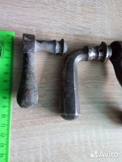 Царские дверные ручки бронза