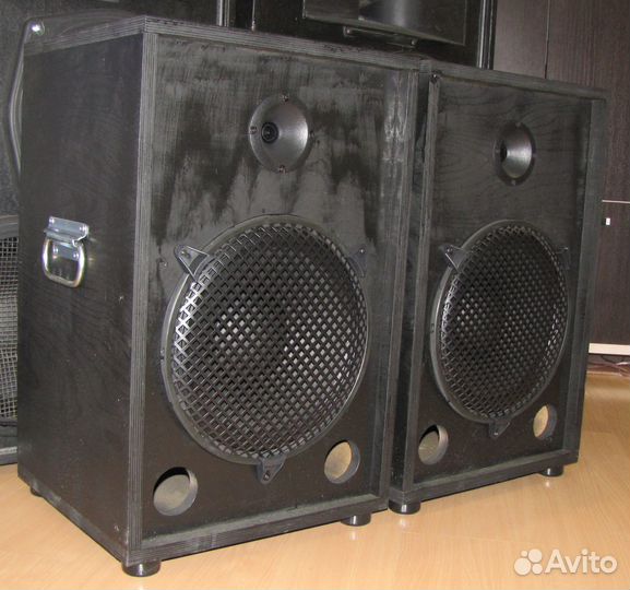 Колонки FS 1082W 2шт Pro Акустика Bas Dyn 30sm New