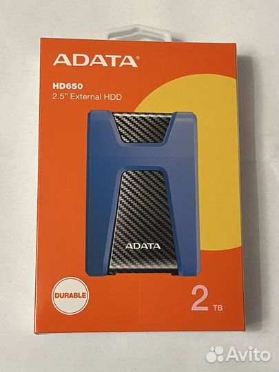 Новые внешние жесткие диски Adata HD650 2Tb