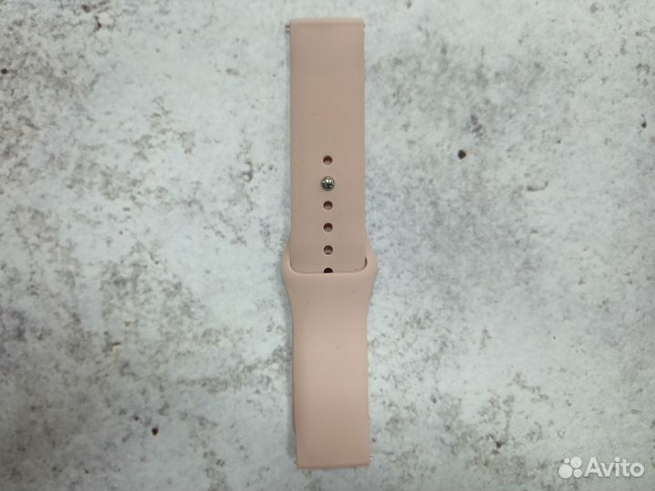 Ремешок силиконовый 22мм (Beige)