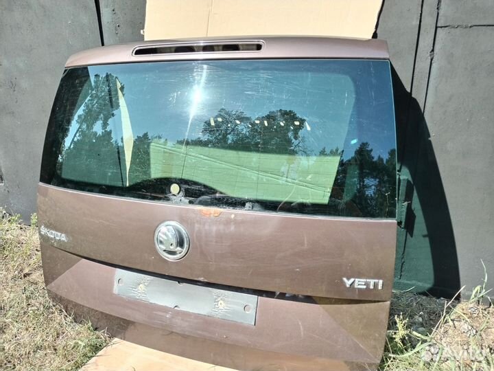 Дверь багажника Skoda yeti 2015 г