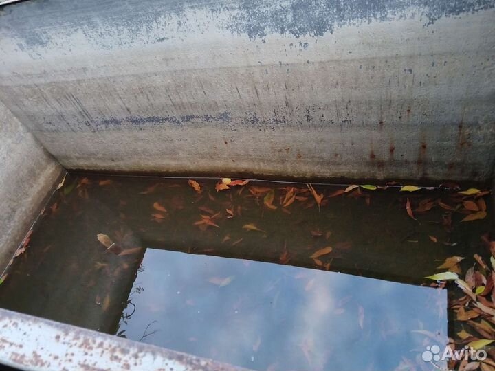 Бак для воды металлический