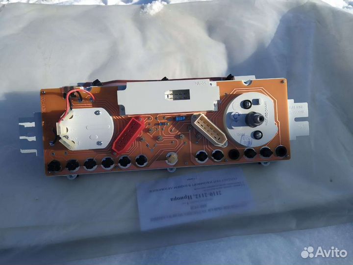 Щиток приборов ваз 21099 высокая панель