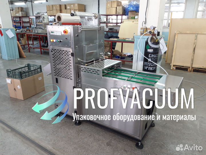 Конвейерный запайщик лотков skin-protruding